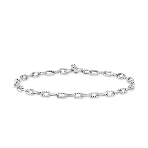 DY Medium Crossover 2024 Diamond Bracelet 3mm