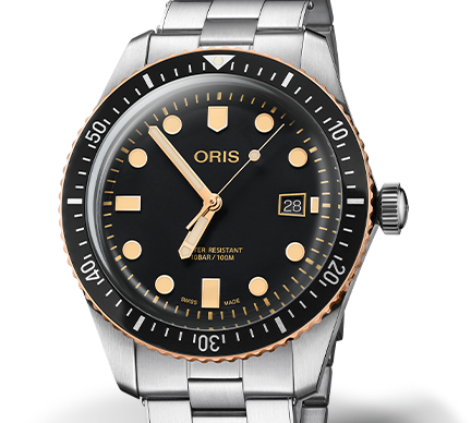 Oris Divers Sixty Five Watch with Black Dial 42mm Fink s