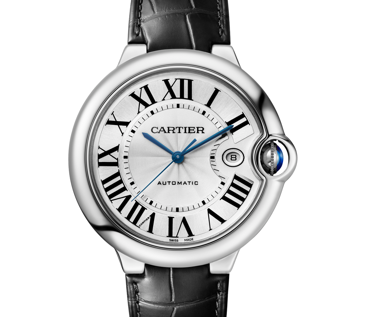 Ballon Bleu De Cartier 42mm Steel Watch Fink s Jewelers