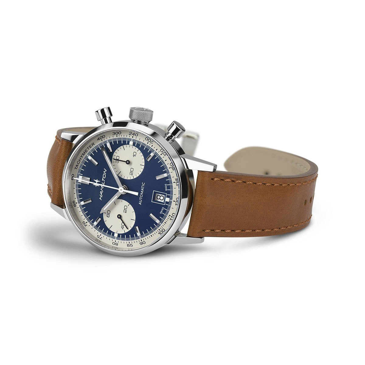 Hamilton intra clearance matic chrono blue