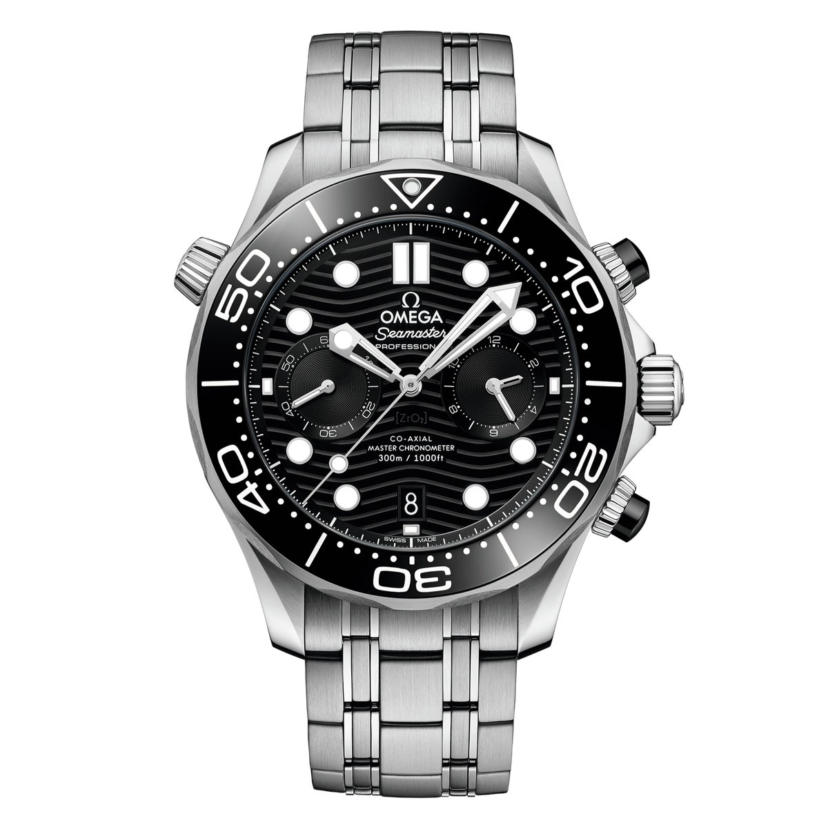 Omega seamaster diver black hotsell