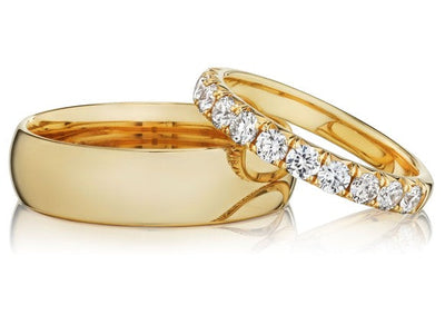 Demonstrate Your Unity with Matching Wedding Bands