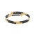 LAGOS Black Caviar 18K Gold Large Station Ceramic Wrap Bracelet