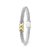 LAGOS Embrace Two-Tone X Caviar Bracelet, 6mm