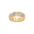 Fink&#39;s Men&#39;s 6mm 14K Two-Tone Comfort Fit Wedding Band