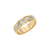 Fink&#39;s Men&#39;s 6mm 14K Two-Tone Comfort Fit Wedding Band