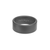 Triton RAW Men&#39;s 9mm Grey PVD Tungsten Smooth Edge Wedding Band