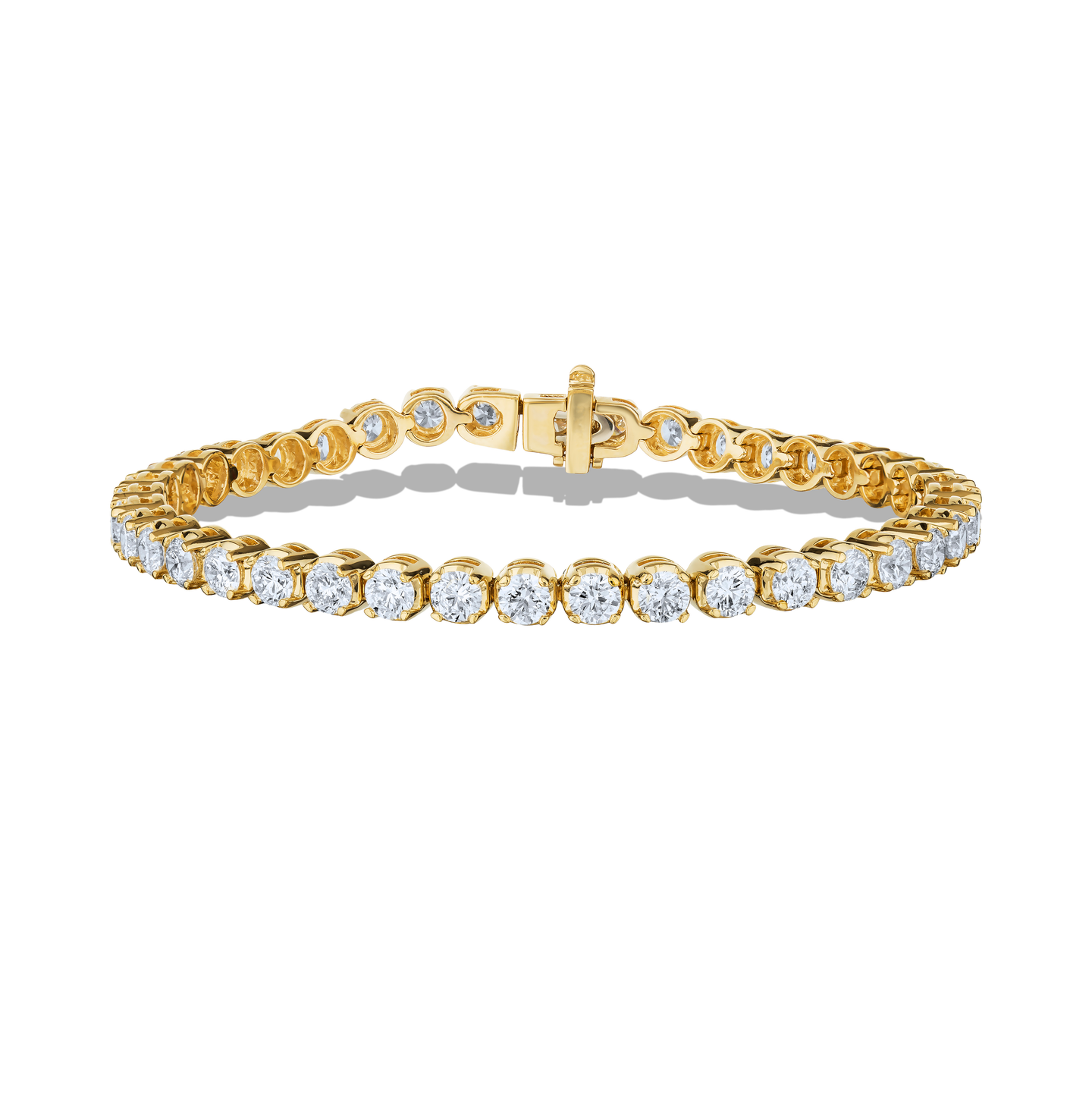 Sabel Collection 18K Yellow Gold Diamond Tennis Bracelet