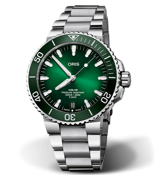 Oris Aquis Date Calibre 400 Watch Stainless Steel 43.5mm Fink s