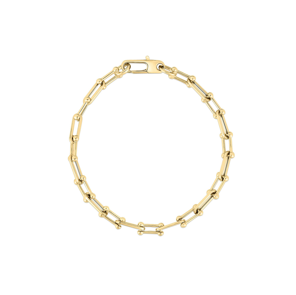 Roberto Coin Designer Gold Chain Bracelet | Fink's Jeweler's