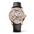 Pink Gold Girard-Perregaux Classic Bridges 45mm Watch with Black Leather Strap