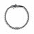 David Yurman Waves Dagger Bracelet in Sterling Silver with Black Diamonds, 5mm in Sterling Silver (Image 2)