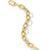 DY Madison Chain Bracelet in 18K Yellow Gold with Diamonds, Size Medium