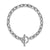 DY Madison Toggle Chain Bracelet in Sterling Silver, 5.5mm, Size Large