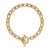 DY Madison Toggle Chain Bracelet in 18K Yellow Gold, Size Medium