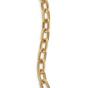 DY Madison Toggle Chain Bracelet in 18K Yellow Gold, Size Medium