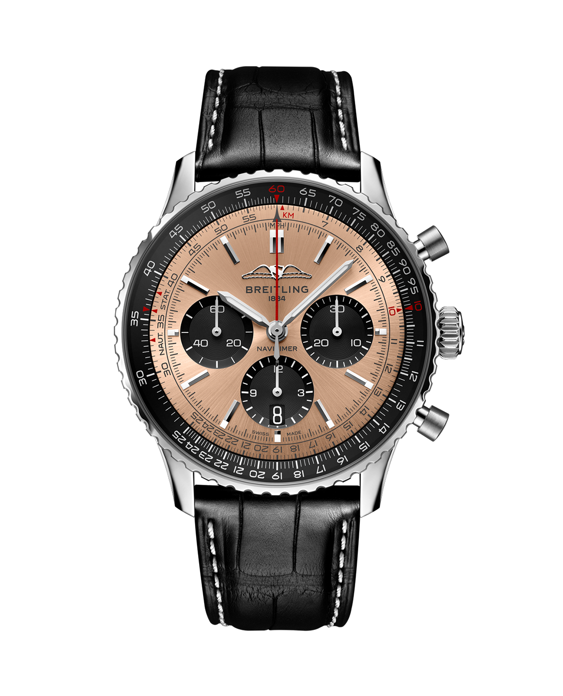 Breitling Navitimer B01 43mm Watch with Copper Dial