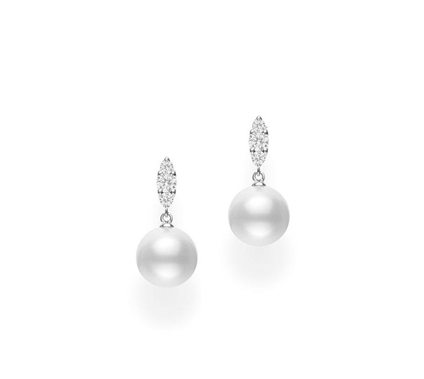 Mikimoto Pink Pearl Earrings 2024 | favors.com