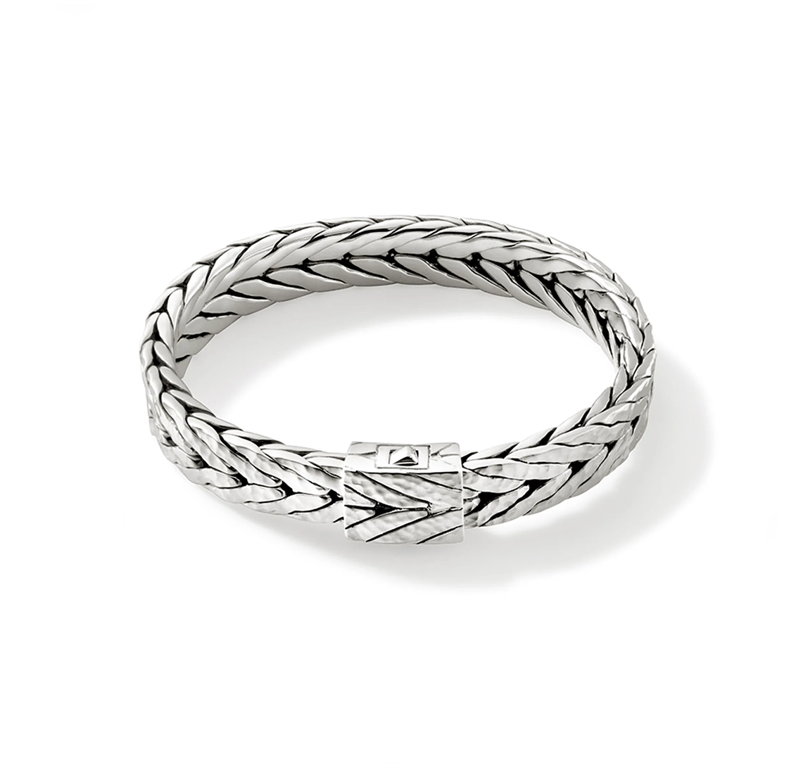 John Hardy Bold Sterling Silver Hammered Bracelet