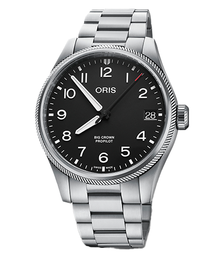 Oris Big Crown ProPilot Big Date Watch with Black Dial, 41mm