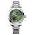 Longines Conquest 34mm Watch with Sunray Green Dial