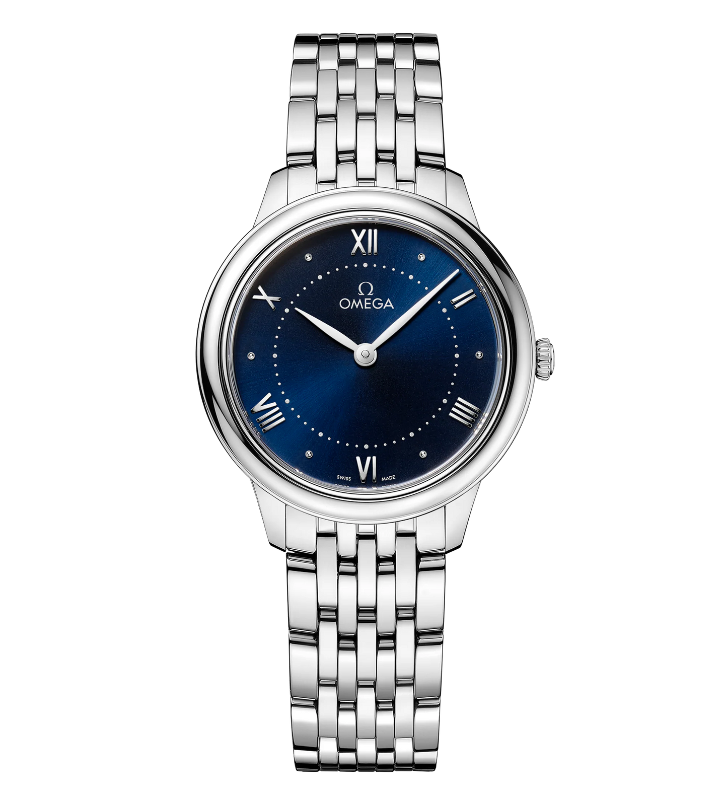 OMEGA De Ville Prestige 30mm Watch with Blue Dial