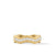 Zig Zag Stax Ring in 18K Yellow Gold with Diamonds, Size 7