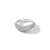 John Hardy Surf Sterling Silver Pave Diamond Ring