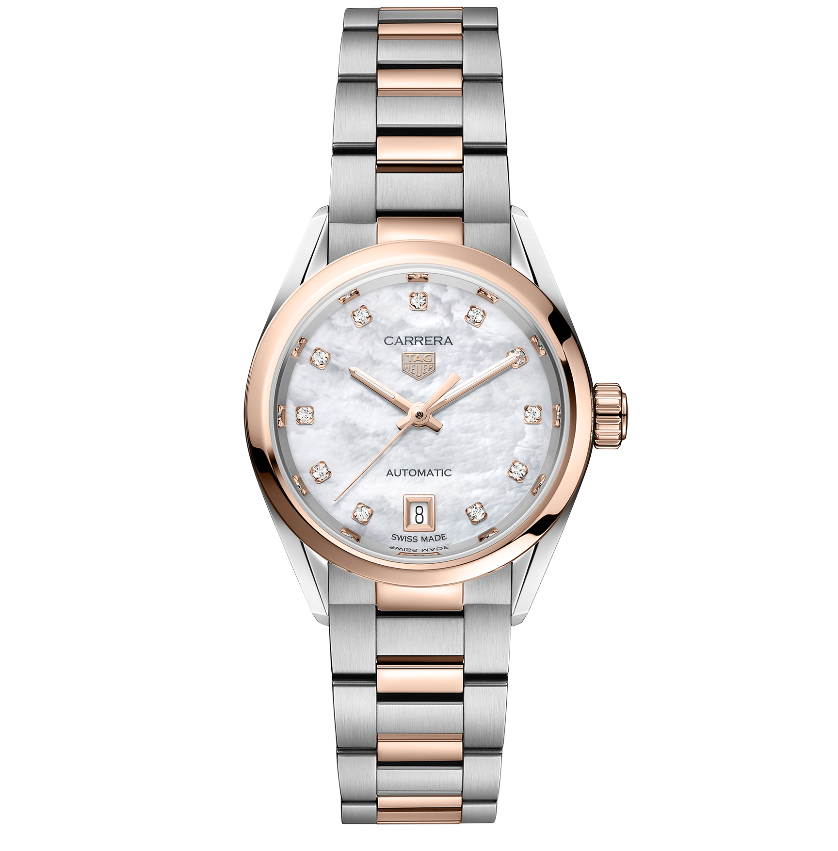 Ladies tag carrera deals automatic watch