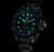 Glow-in-the-dark TAG Heuer Aquaracer Professional 300 Date Watch with Blue Dial