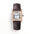 Tank Louis Cartier Watch with Brown Leather Strap