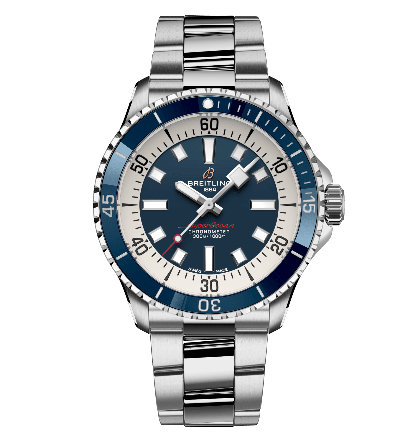 Breitling Superocean Blue Watch 42mm