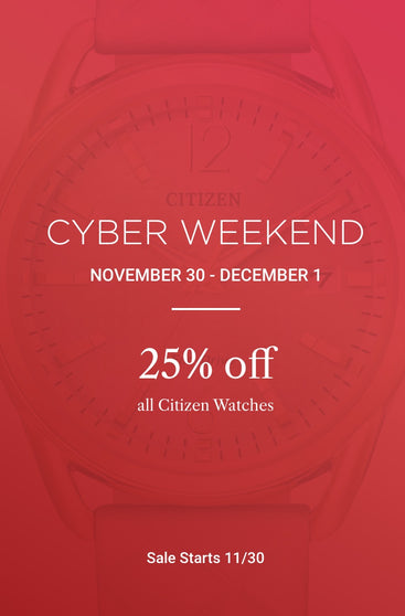 Citizen watch cyber outlet monday sale