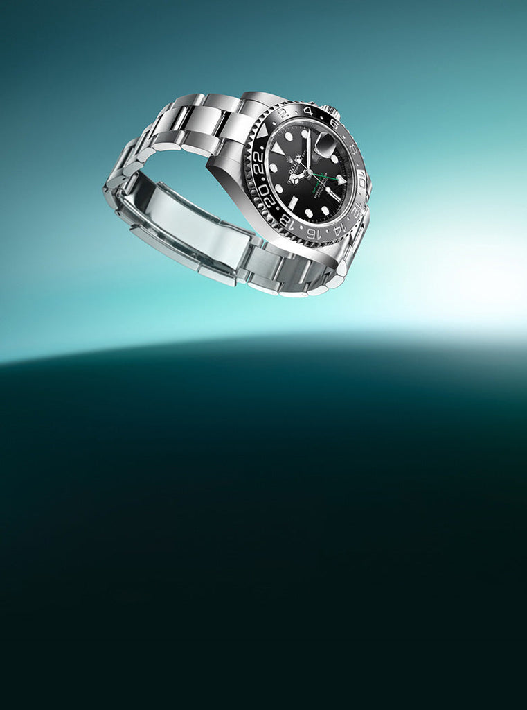 Official Rolex Retailer GMT-Master II in Oystersteel, M126710GRNR-0003 - Fink's