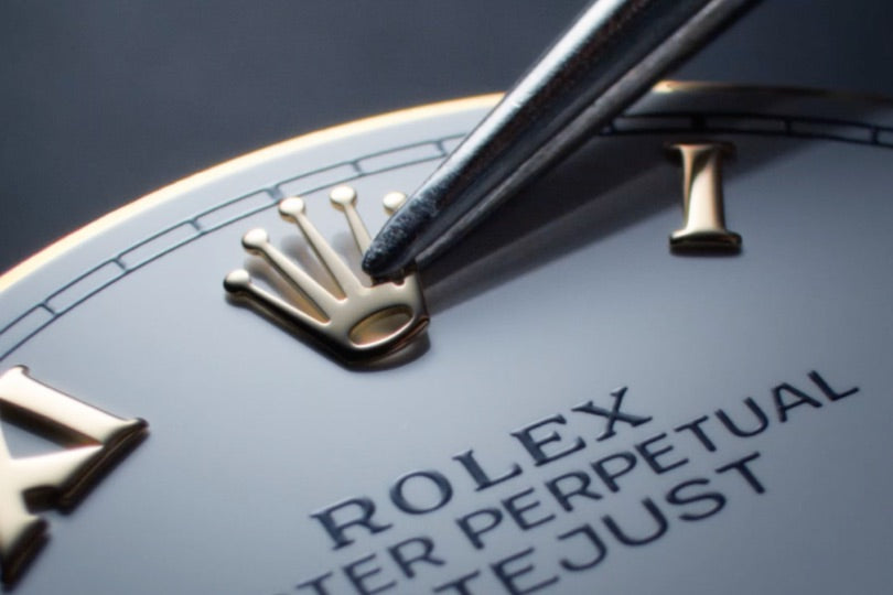 Official Rolex Retailer Watchmaking Know-How Dial Crown - Fink's