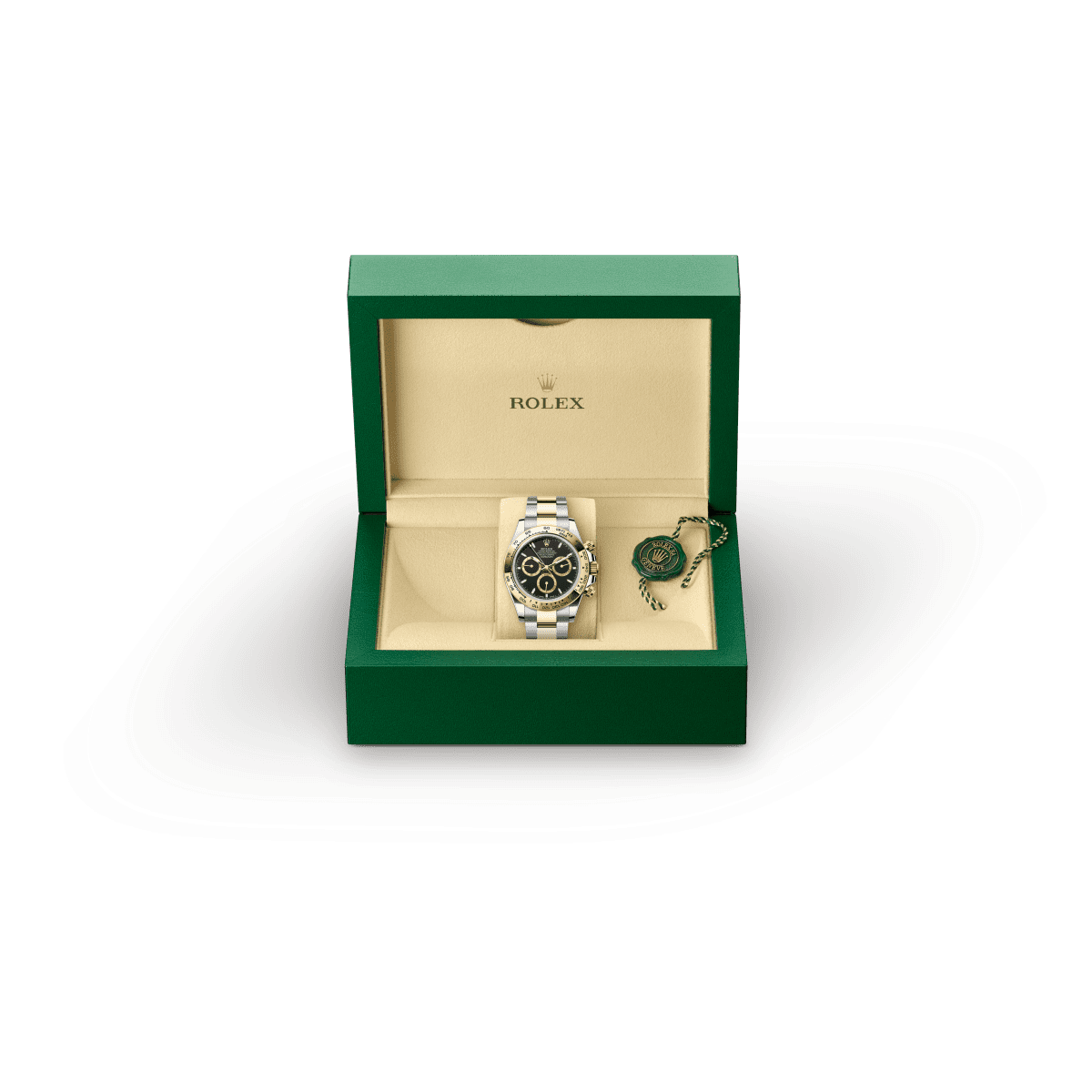 Rolex Cosmograph Daytona in Oystersteel and Yellow Gold, m126503-0003 Presentation Box - Fink's Jewelers