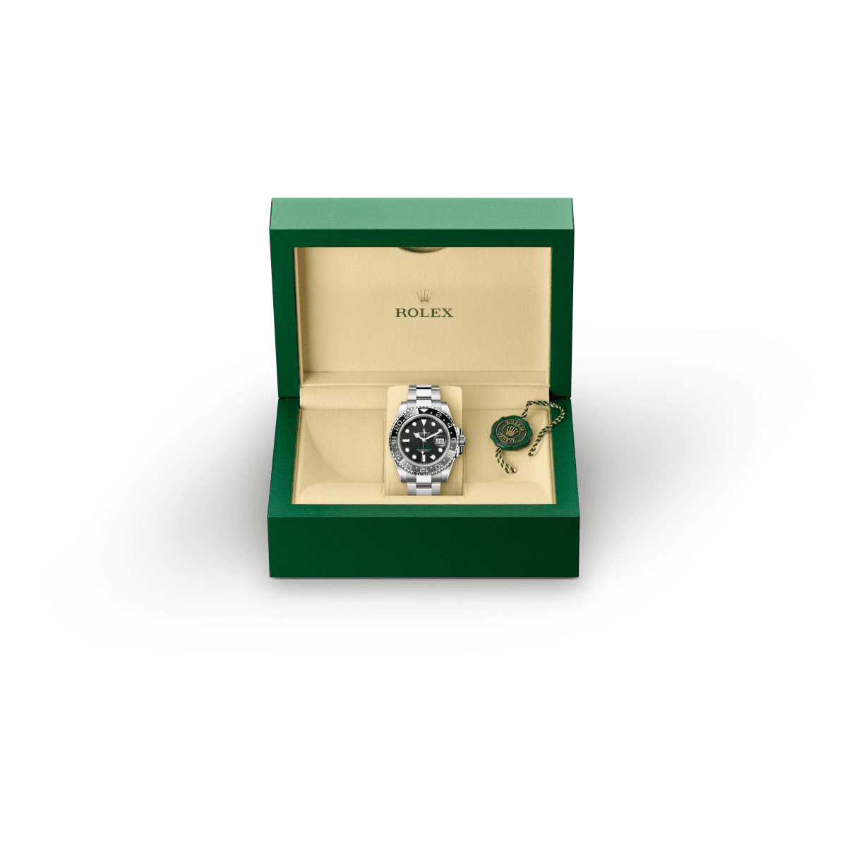 Rolex GMT-Master II in Oystersteel, m126710grnr-0004 Presentation Box - Fink's Jewelers