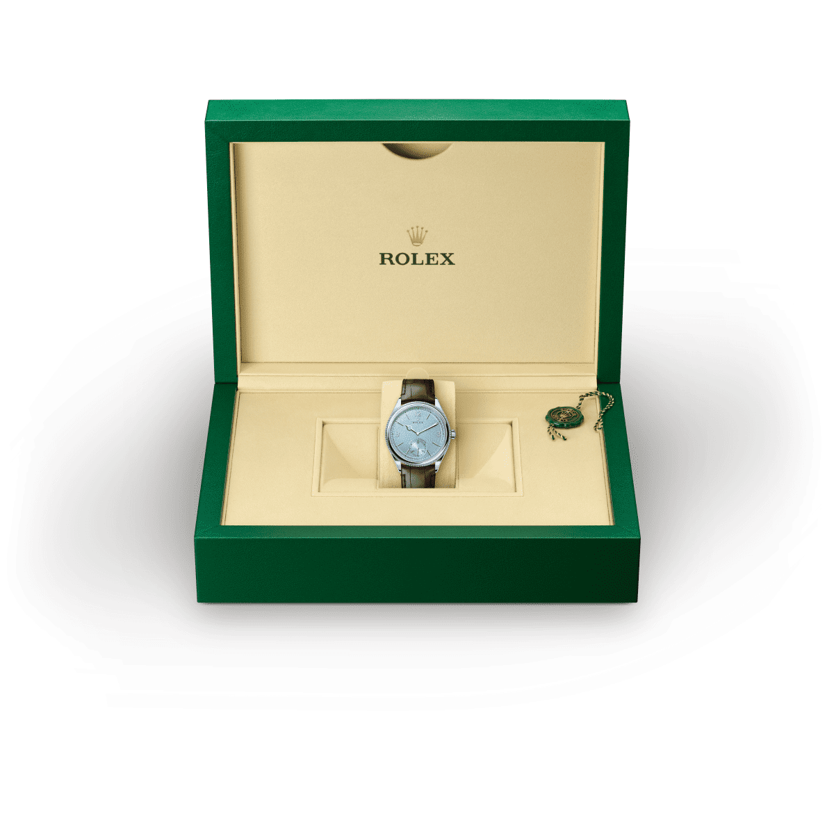 Rolex 1908 in Platinum, m52506-0002 Presentation Box - Fink's Jewelers