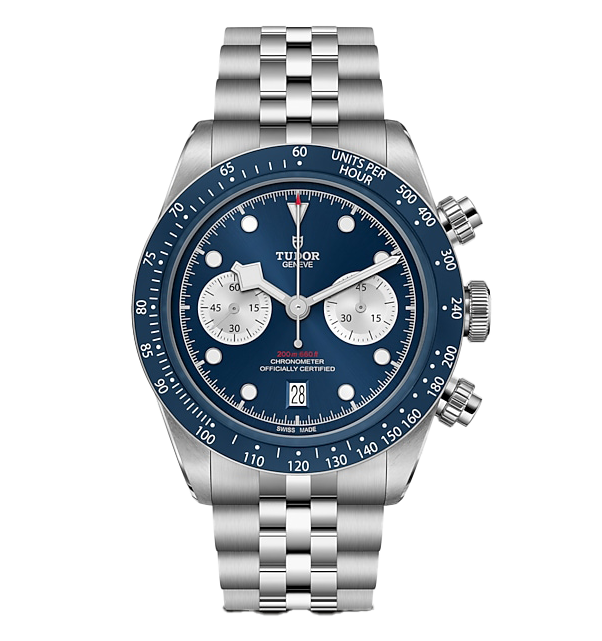 TUDOR Black Bay Chrono Blue Boutique Edition Watch - M79360B at Fink's Jewelers