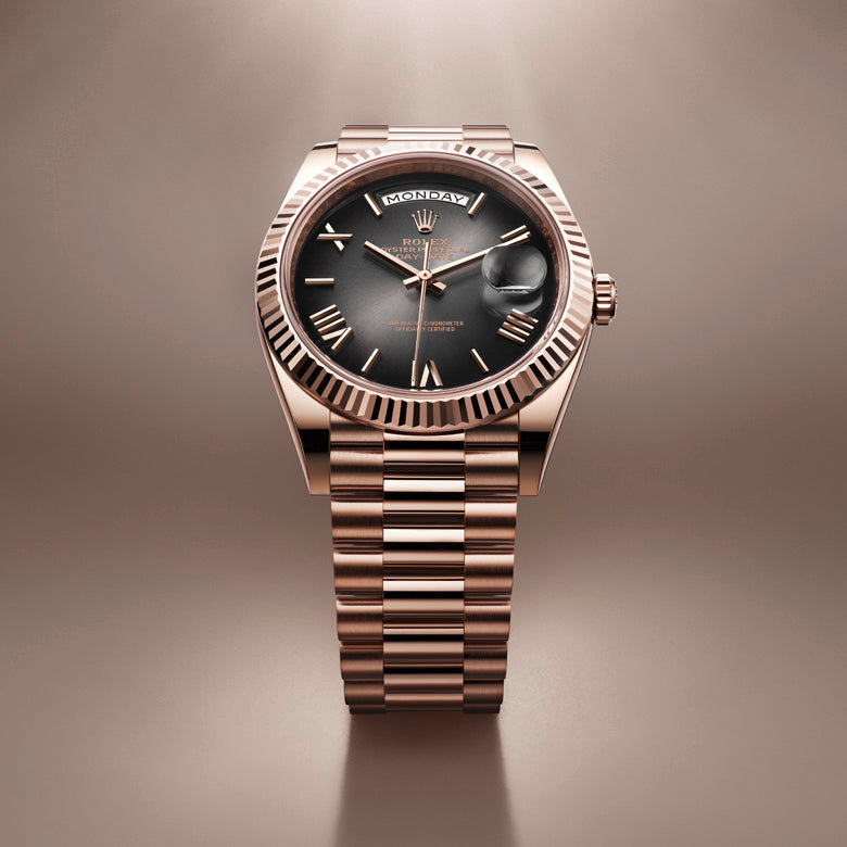 Rolex Day-Date 40 Watches in Everose Gold, m228235-0055 - Fink's