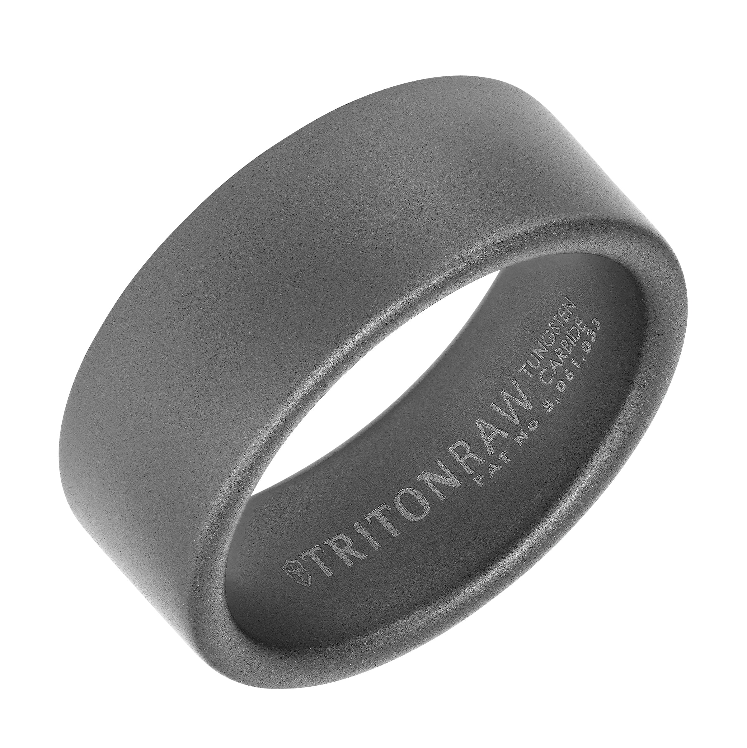 Raw tungsten hot sale wedding band