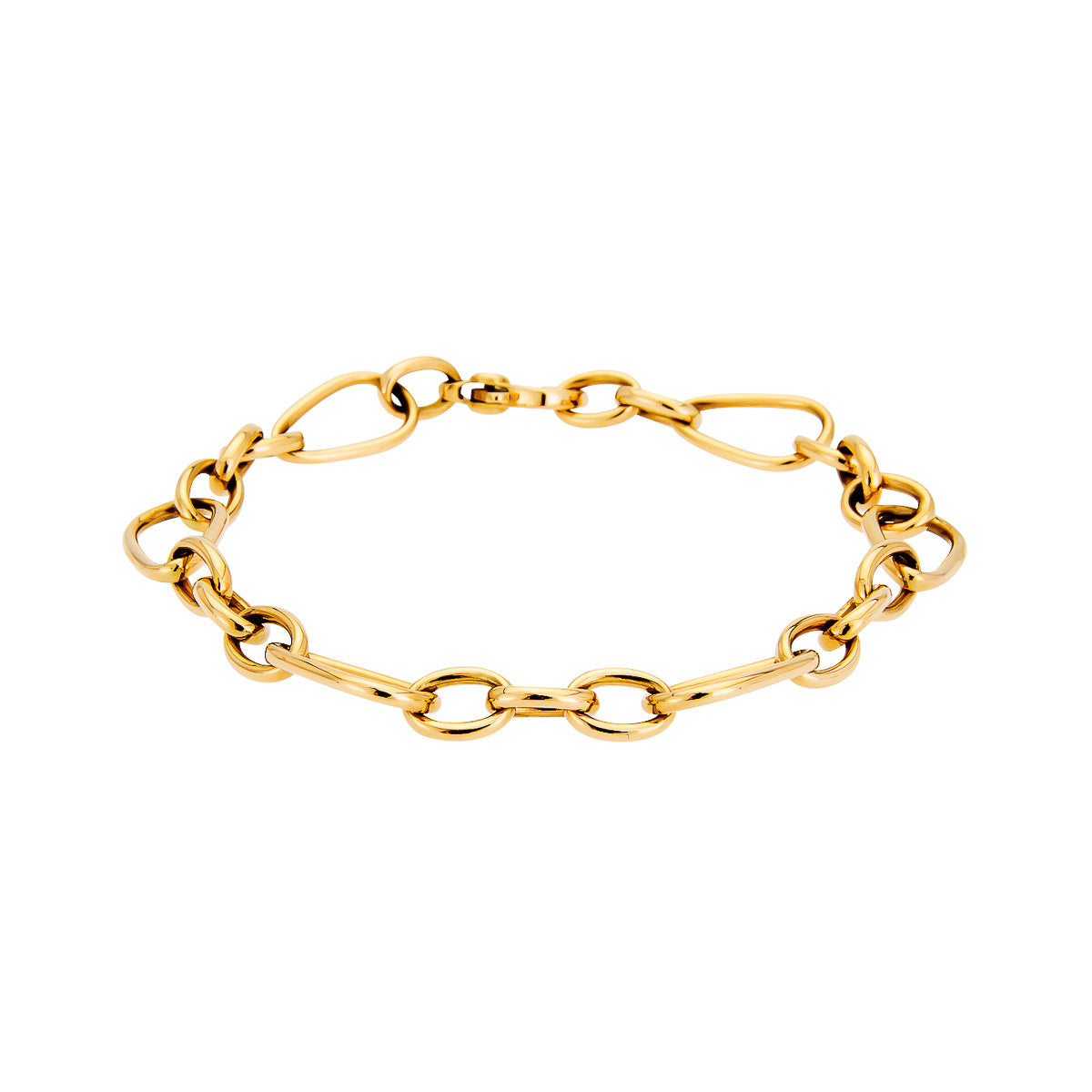 Roberto Coin Designer Gold 18K Yellow Gold Chain Bracelet