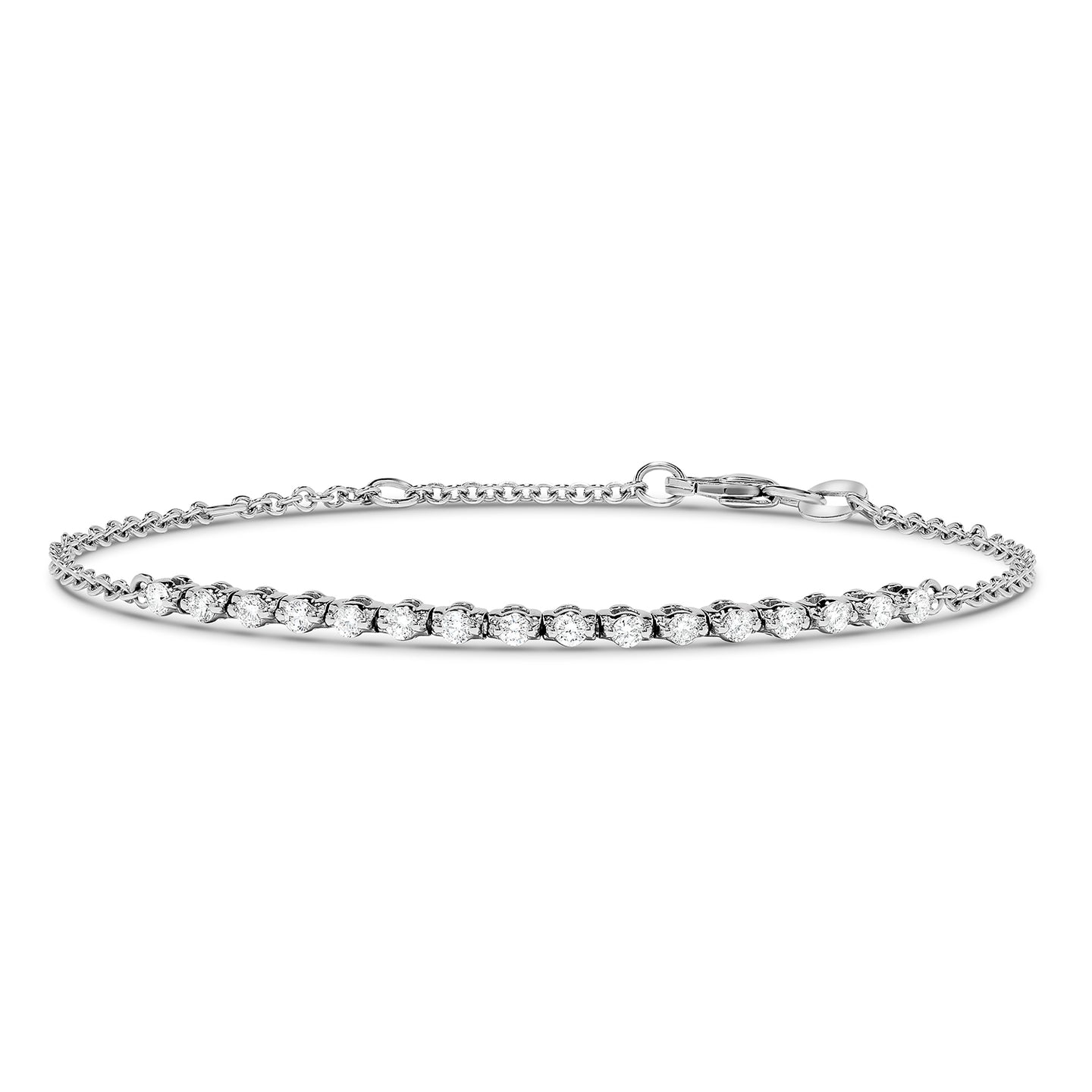 Je© Round Illusion Half Tennis Diamond Bracelet (Small) - La Marquise  Jewellery | Marquise jewelry, Diamond jewelry designs, Diamond bracelet