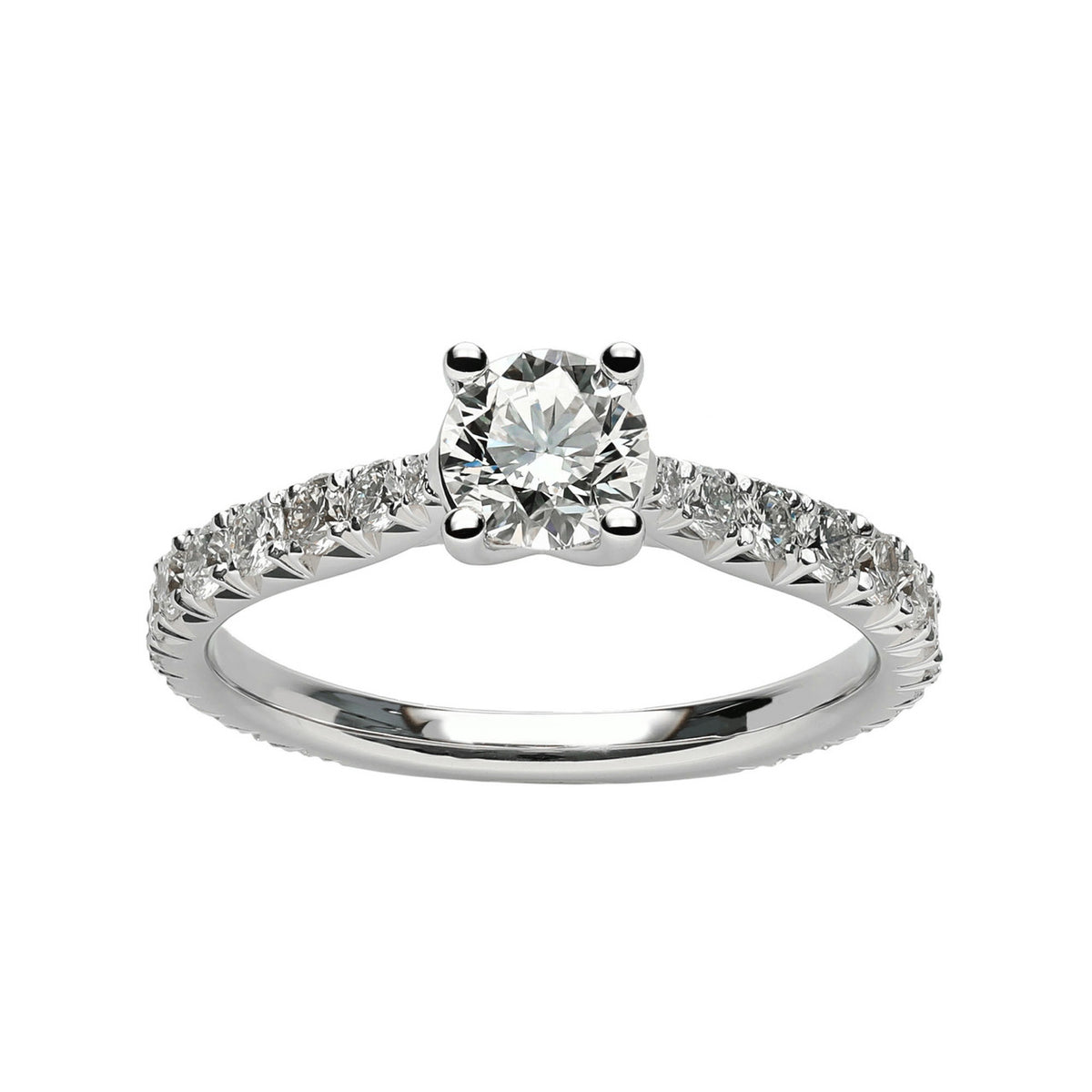 Round Diamond Shank Ring | Engagement | Fink's Jewelers