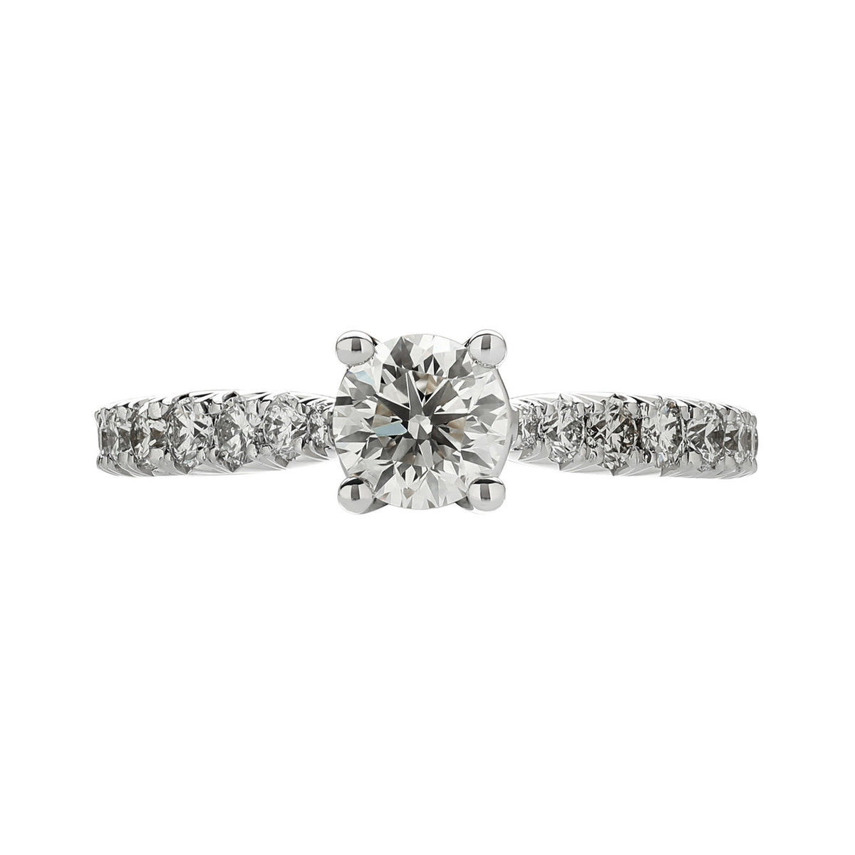 Round Diamond Shank Ring | Engagement | Fink's Jewelers