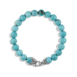 Spiritual Beads Bracelet with Turquoise, 8mm