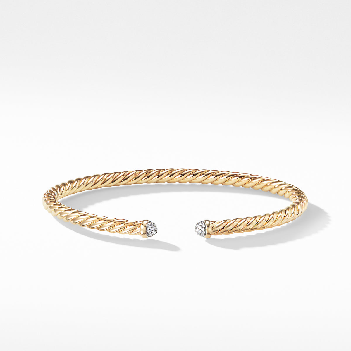 David Yurman Petite Precious Cable Bracelet in Gold | Fink's