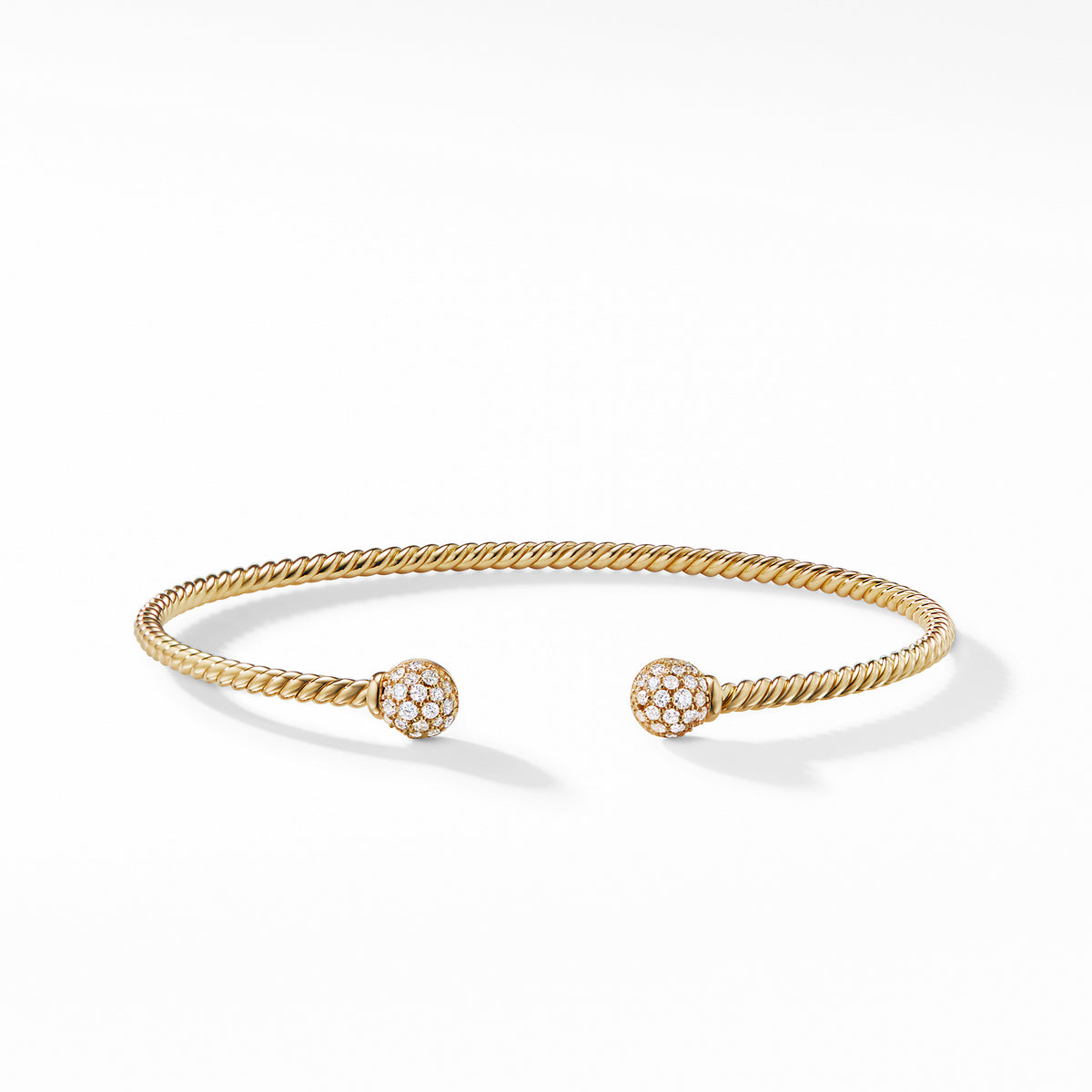 David Yurman Petite Solari Bead Diamond Bracelet | Fink's