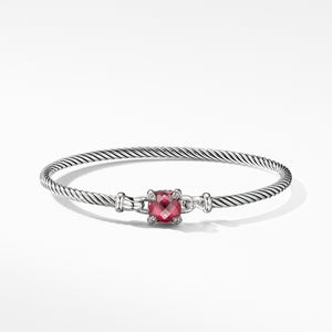 Châtelaine® Bracelet with Rhodolite Garnet and Diamonds