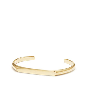 Streamline® Narrow Cuff Bracelet in 18K Gold, Size Medium